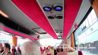 Princess Cruises Transfer Bus Terminal 3 #princesscruiseship #transatlanticcruise #tourbus