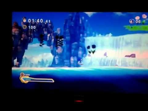 Glitch in Sonic Generations PS3: Invisible Green Hill