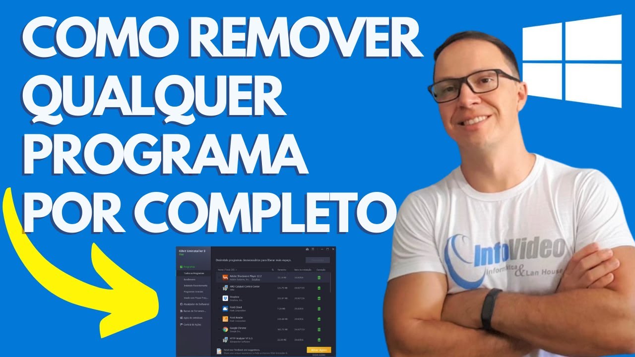 Como Desinstalar Qualquer Programa Por Completo do PC 2022 rápido e fácil