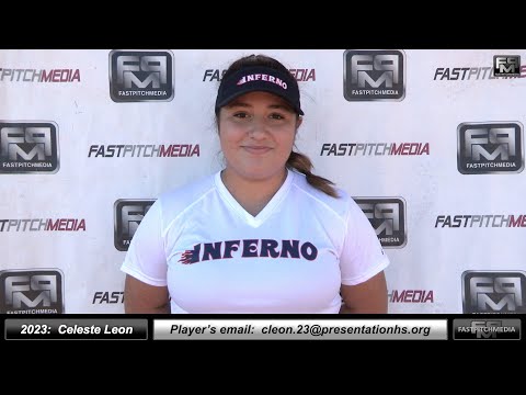 2023 Celeste Leon 3.96 GPA - Outfield and Third Base Softball Skills Video - South Bay Inferno