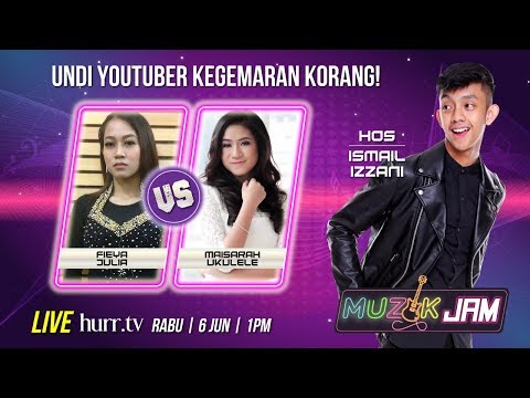 Muzik Jam #11 | Apa?! Ismail Izzani Say Goodbye? Fieya Julia & Maisarah Ukulele Seri Pulak?