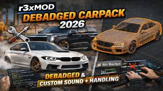 Debadged Carpack 2026 By r3xMOD | FiveM Debadged Vehicles With Lore Friendly Logos.