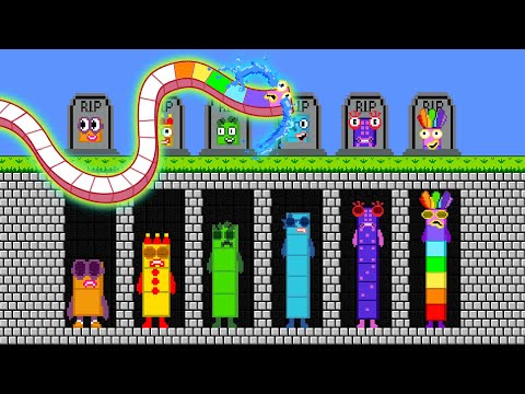 Numberblocks Snake R.I.P All Numberblocks 1 to 10 | Numberblocks Sad ...