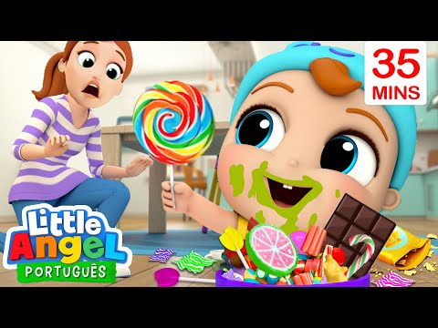 Capa de Muita Gostosura é Travessura, Joãozinho! 🍭| 😋Canal do Joãozinho - Little Angel Português