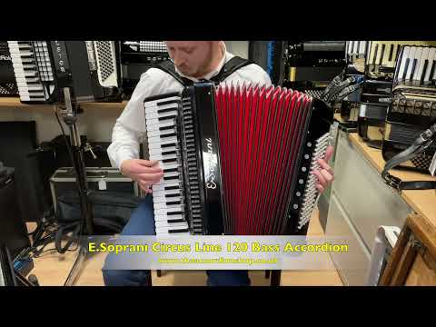 E Soprani Circus Line 120 Bass Accordion