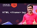 HTML video tutorial - 76 - html iframe tag HTML video tutorial - 76 - html iframe tag