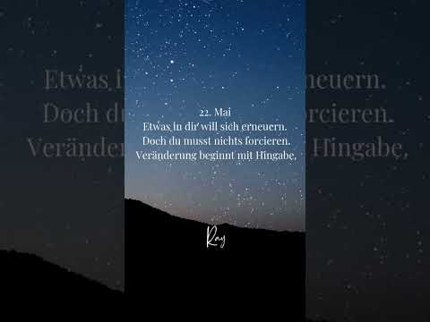 22. Mai 2025 Message from Ray