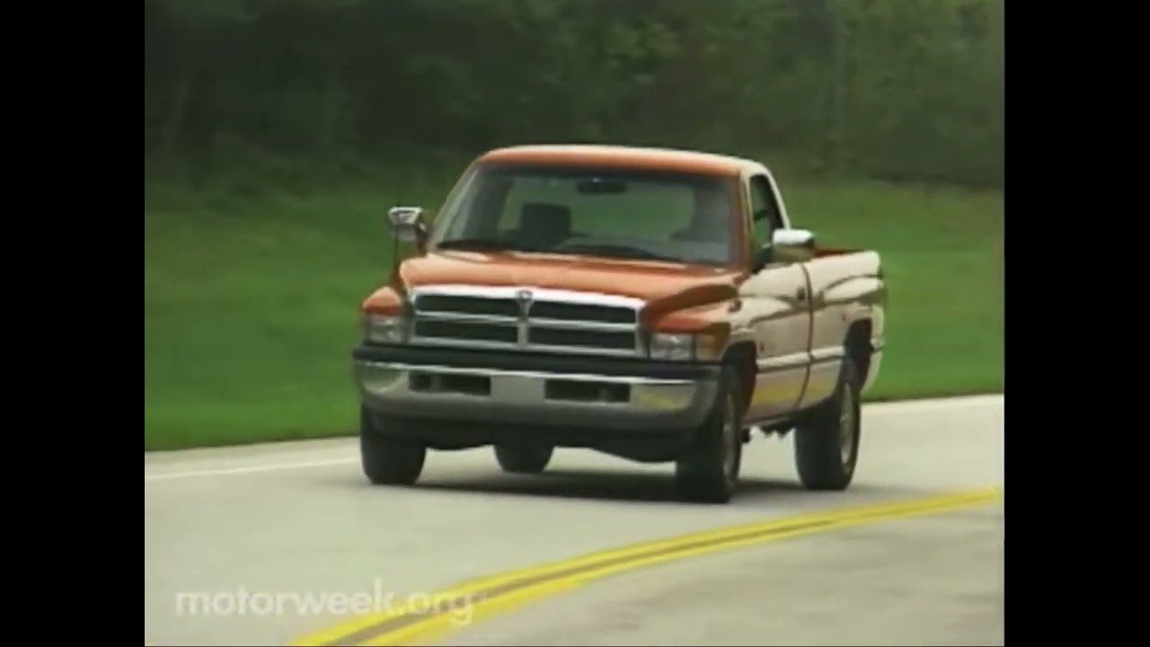 Motorweek 1994 Dodge Ram Road Test