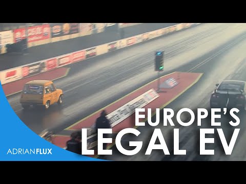 Record-breaking run - Flux Capacitor now Europe's fastest street legal electric vehicle