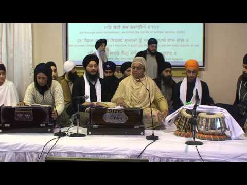 Derby Smagam March 2013 Friday Asa Di Vaar Part 2 - Bibi Ji | Shabad Gurbani Keertan