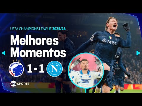 Gols e lances de Copenhagen x Napoli