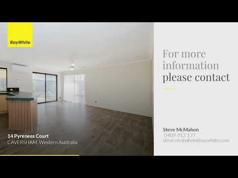 14 Pyrenees Court, Caversham, WA 6055, 3房, 2浴, House