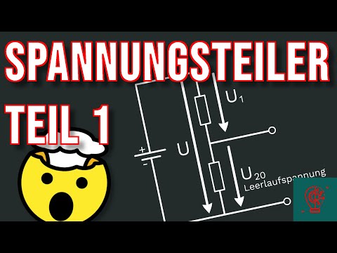 The unloaded voltage divider | short & simple