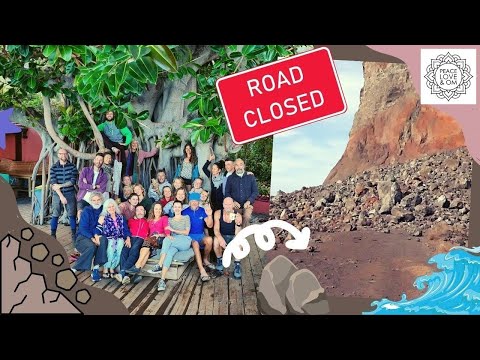 Community cut off from outside world after landslide