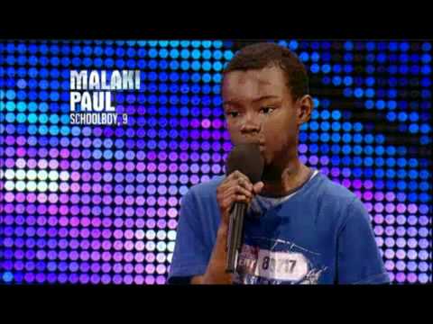 Malaki Paul Britans Got Talent Audition Amazing MUST WATCH