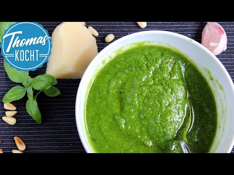 Basilikum - Pesto selber machen  / Thomas kocht