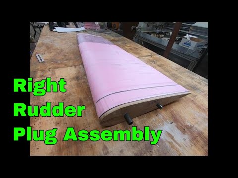 UWS 1 Design: Right Rudder Plug Part 2, Assembly