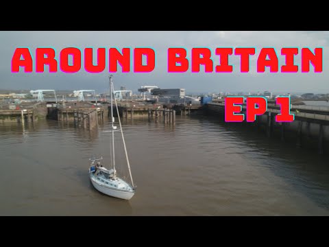 Leaving Cardiff and sailing down the South coast of Wales,  Sailing around Britain, Episode 1