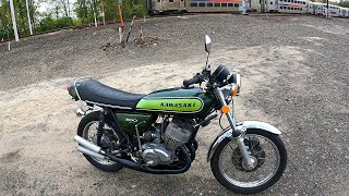 1973 Kawasaki H1 H2 750 Triple Tour FOR SALE $8500 (Sold $8200)