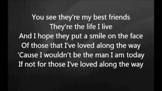 Eric Church - Those I&#39;ve Loved with Lyrics