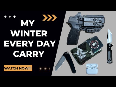 My Winter EDC 2023 (Everyday Carry)