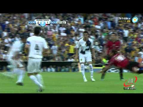 GOL DE ARANDA - ROSARIO CENTRAL 1 DOUGLAS HAIG 3 - FECHA 11 B NACIONAL (21 10 2012)