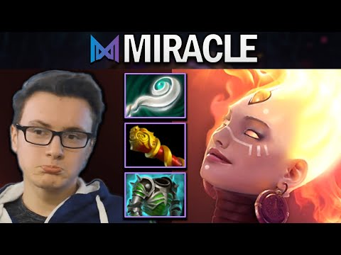 NIGMA.MIRACLE INVOKER WITH 25 KILLS - DOTA 2 7.27 GAMEPLAY