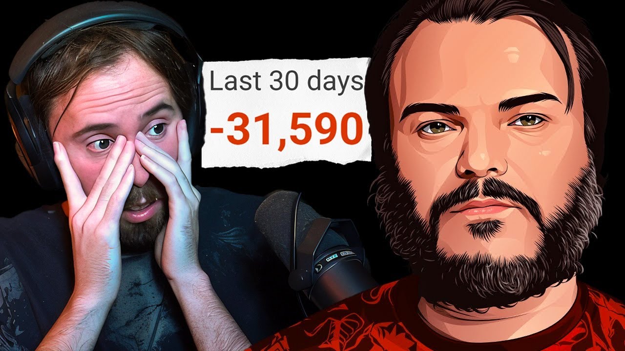 Why Jack Black Is Losing Thousands Of Followers | Asmongold Reacts to SunnyV2