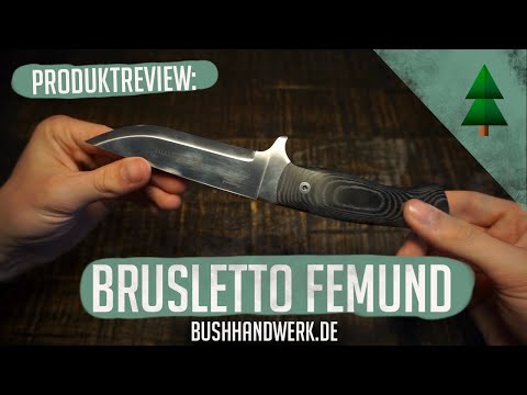Brusletto - Femund Bushcraftmesser | Echter Allrounder | Bushhandwerk - Dein Outdoor Store