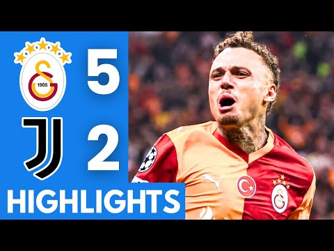 Galatasaray vs Juventus (5-2) Highlights | UEFA Champions League 2025/26