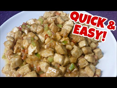SIZZLING TOFU || QUICK AND EASY! || RESTAURANT STYLE