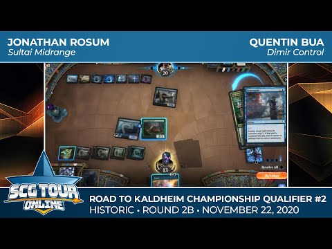 Rosum vs Bua | Round 2b | SCG Tour Online Road to Kaldheim Qualifier 2 | Season 3