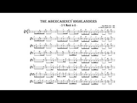 Angus MacKay - 2/4 March in A, "The Abercairney Highlanders" (performance, Jordan Alexander Key)