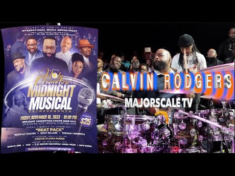 Calvin Rodgers on set with #John Kee -  #115thCogicConvocation   Midnight Musical FULL SHOW