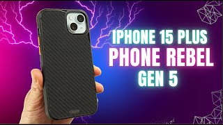 iPhone 15 Plus Phone Rebel Gen 5 ARAMID Fiber Case! Is this the BEST iPhone case??