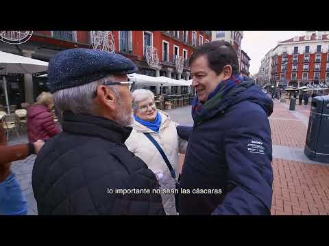 Vídeo felicitación de Navidad de Mañueco