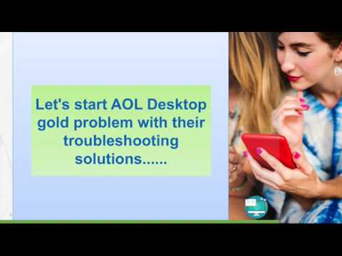 How to Resolve AOL Desktop Gold Problems?