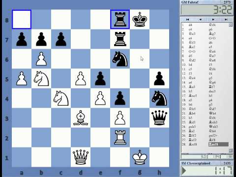 Blitz Chess #2423 with Live Comments Kings Indian Classical vs GM Falstaf A Demchenko with White