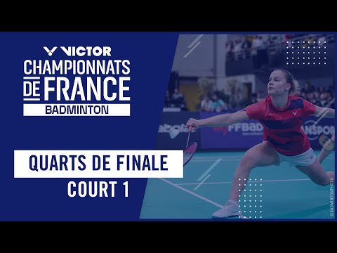 Victor Championnats de France 2025 – Quarts de finale – Court 1
