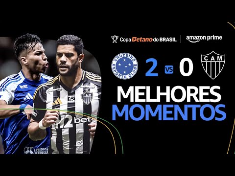 CRUZEIRO 2 x 0 ATLÉTICO-MG | MELHORES MOMENTOS | QUARTAS DE FINAL | COPA DO BRASIL 2025