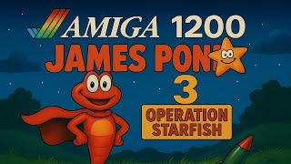 James Pond 3 Operation Starfish - Amiga 1200 - Crazy platformer