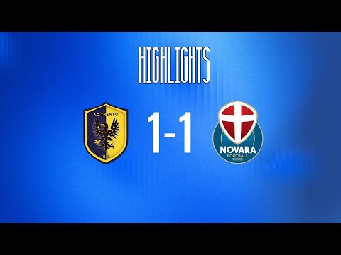Trento-Novara 1-1 | 22^ giornata - Serie C | Highlights
