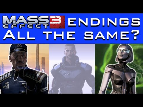 Mass Effect 3 Endings - Are They Really ALL THE SAME?