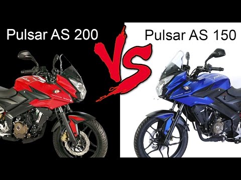 Bajaj Pulsar AS150 Vs Bajaj Pulsar AS200 | Comparison Review