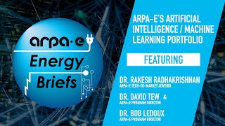 ARPA-E Energy Briefs: Artificial Intelligence & Machine Learning for Energy Technology Development