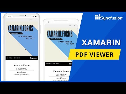 Xamarin PDF Viewer