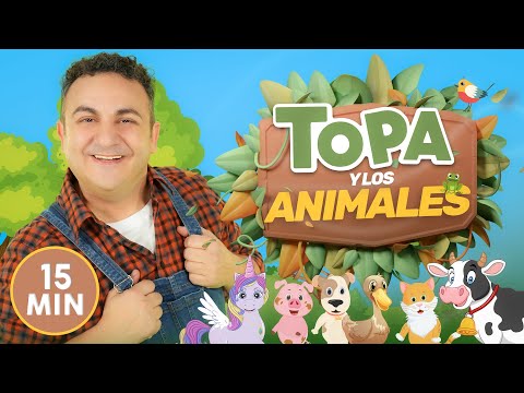 TOPA y los animales 🦁🐴🐶🐦🐸🐮🐷😸