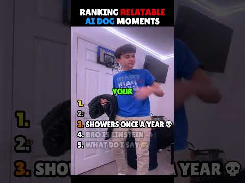 RANKING RELATABLE AI DOG MOMENTS🐶