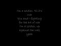 We The Kings - Art Of War (Lyrics) 