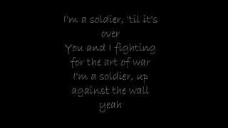 We The Kings - Art Of War (Lyrics)